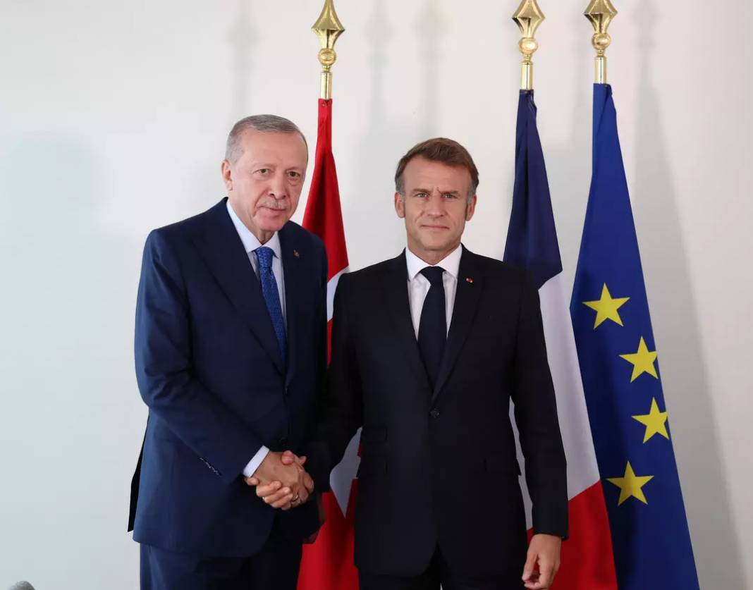 Erdoğan Macron'a esprili laf soktu: "İyi olduğu da oluyormuş" 4